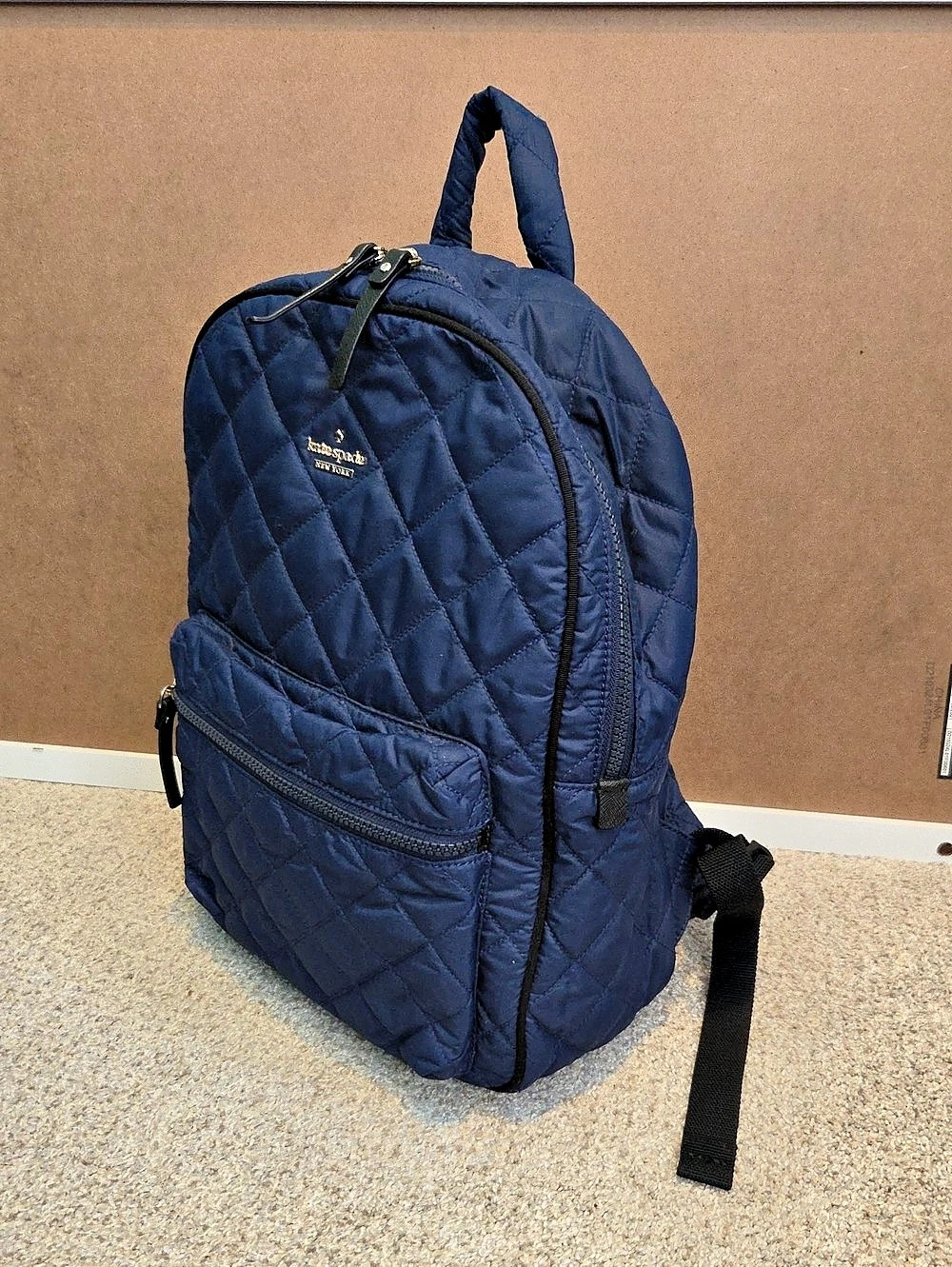 kate spade Tilly Quilted Large Backpack Blue